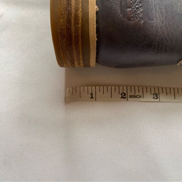 Timberland Blue EarthKeepers Savin Hill Lace Leather Ankle Boots Size 9 - Picture 15 of 15